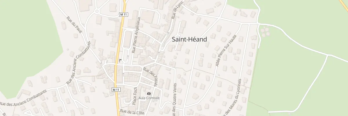 Plan du 15 Rue de la Montat à Saint-Héand