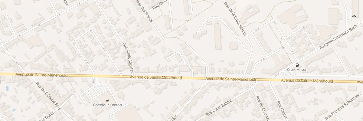 Plan du 79 Av de Sainte-Ménehould à Châlons-en-Champagne