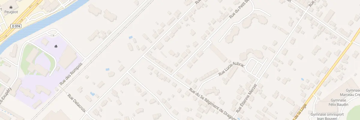 Plan du 84 Rue du Petit Bois à Montceau-les-Mines