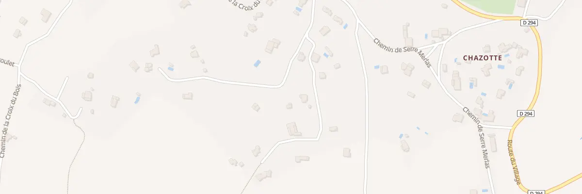 Plan du 210B Chem de Peyrouse à Balazuc