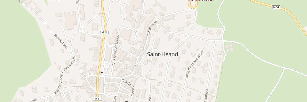Plan du 16 Rue de Lyon à Saint-Héand