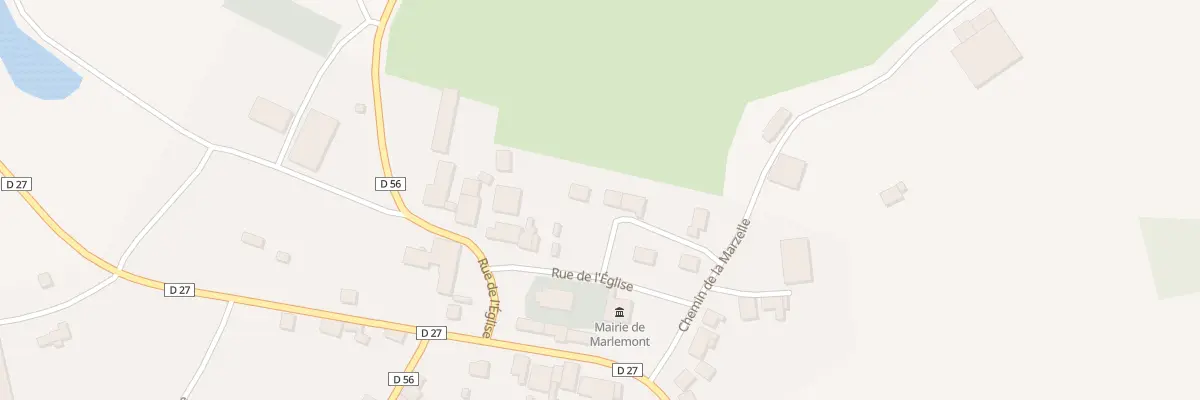 Plan du 4 Rle Beuret à Marlemont