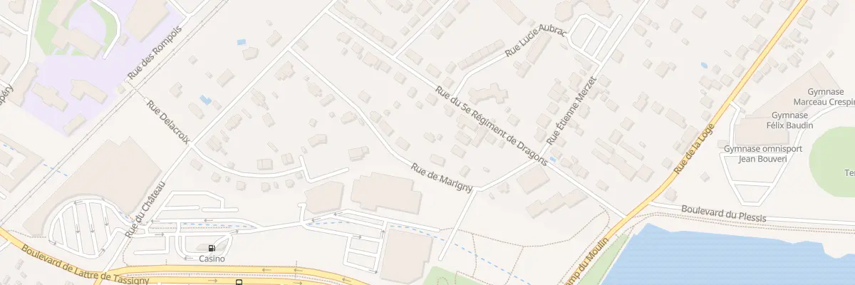 Plan du 15 Rue de Marigny à Montceau-les-Mines