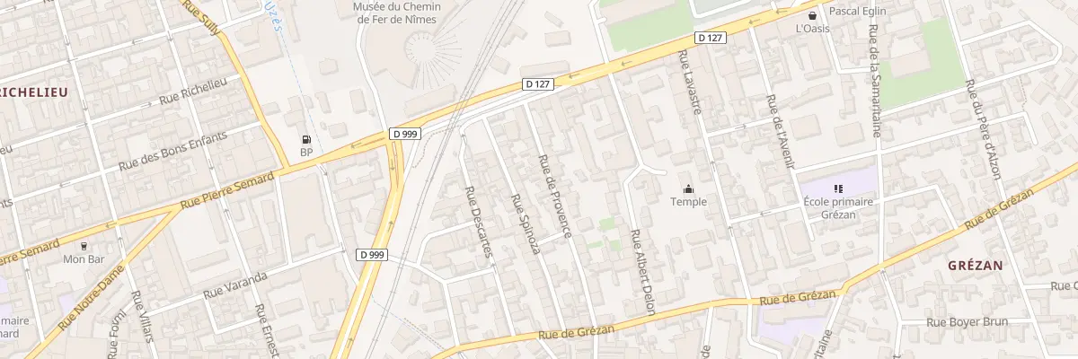 Plan du 29 Rue de Provence à Nîmes
