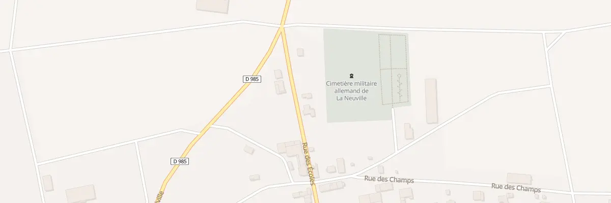 Plan du 12 Rue des Ecoles à La Neuville-en-Tourne-à-Fuy