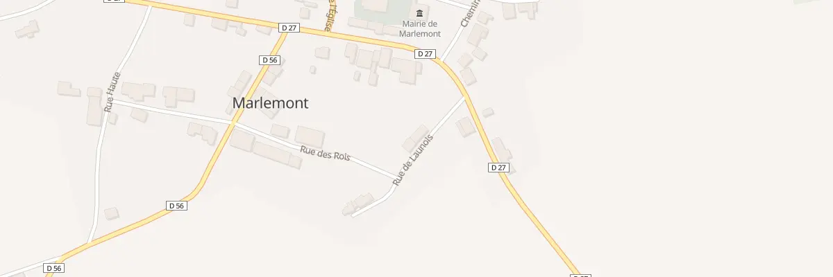Plan du 5018 Le Village à Marlemont