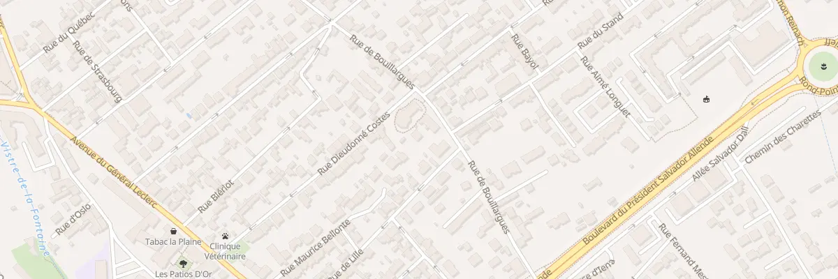 Plan du 742B Rue de Bouillargues à Nîmes