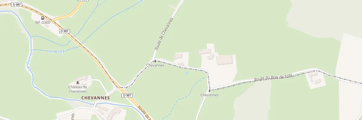 Plan du 5037 Chavanne à Saint-Racho