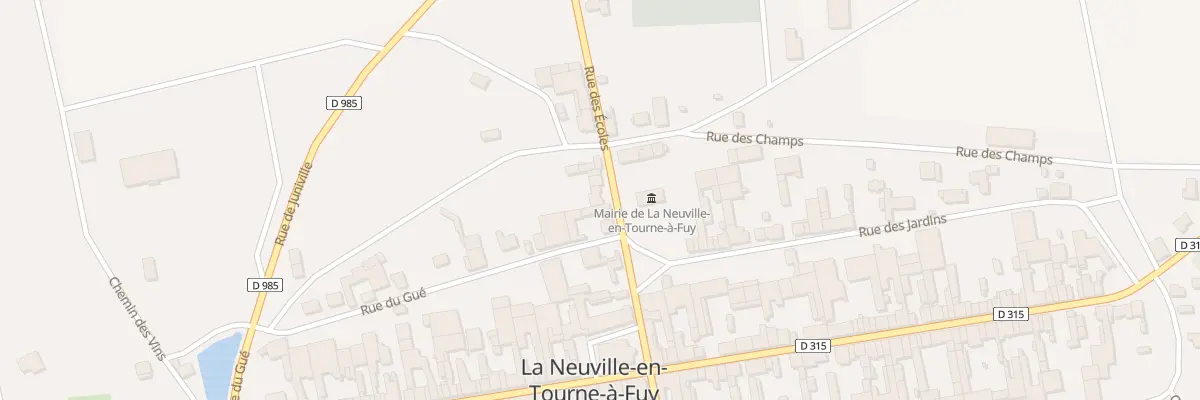 Plan du 7 Rue des Ecoles à La Neuville-en-Tourne-à-Fuy