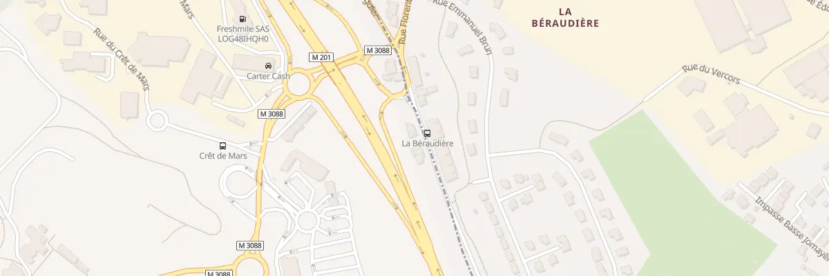 Plan du 16 Rue de l’Ondaine à La Ricamarie