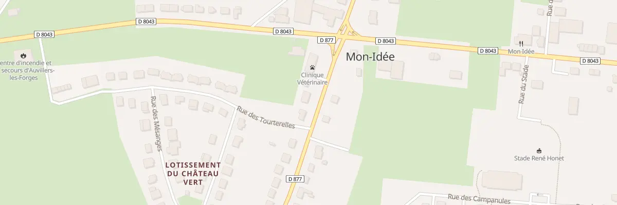 Plan du 4 Rue du Château Vert à Auvillers-les-Forges