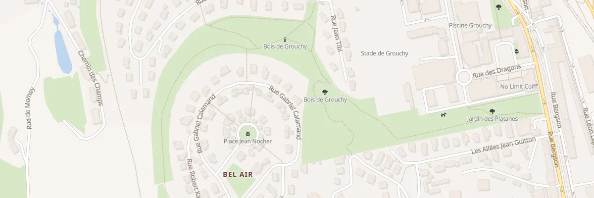 Plan du 47 Rue Gabriel Calamand à Saint-Étienne