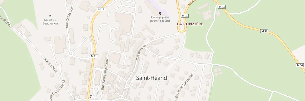 Plan du 5 Che Louison à Saint-Héand