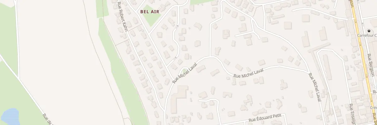 Plan du 6 Rue Georges Bidault à Saint-Étienne