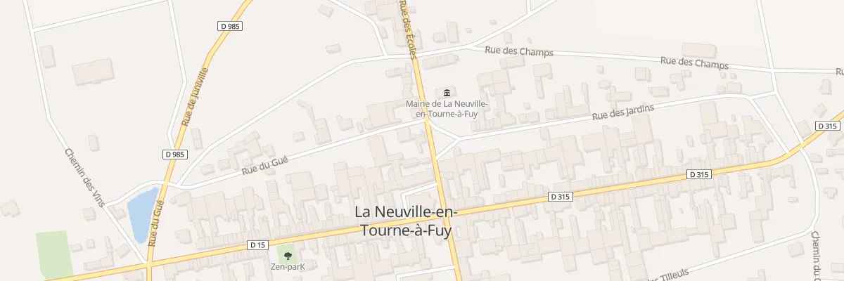 Plan du 3 Rue des Ecoles à La Neuville-en-Tourne-à-Fuy