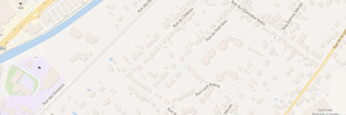 Plan du 74 Rue du Petit Bois à Montceau-les-Mines