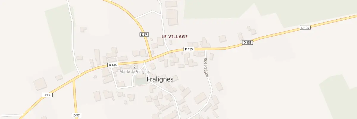 Plan du 4 Rte de la Fontaine à Fralignes
