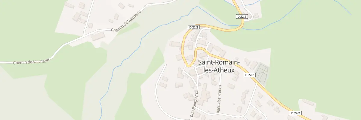 Plan du 82 Rue Sanbardou à Saint-Romain-les-Atheux