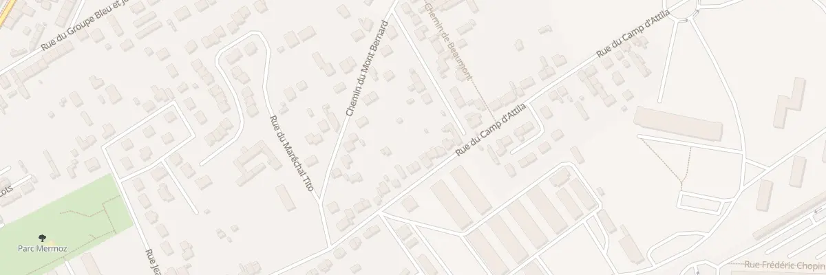 Plan du 127 Rue du Camp d’Attila à Châlons-en-Champagne