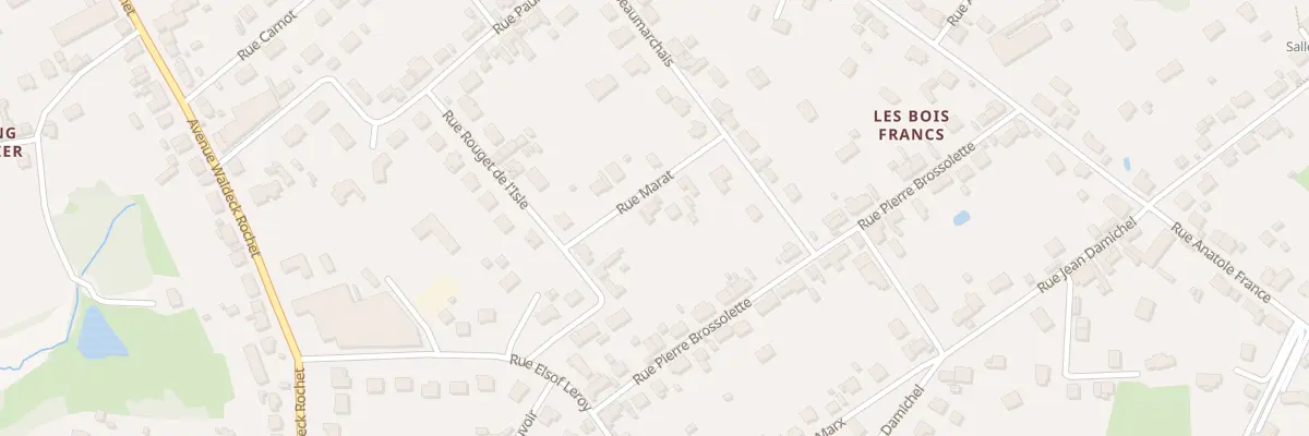 Plan du 6 Rue Marat à Saint-Vallier