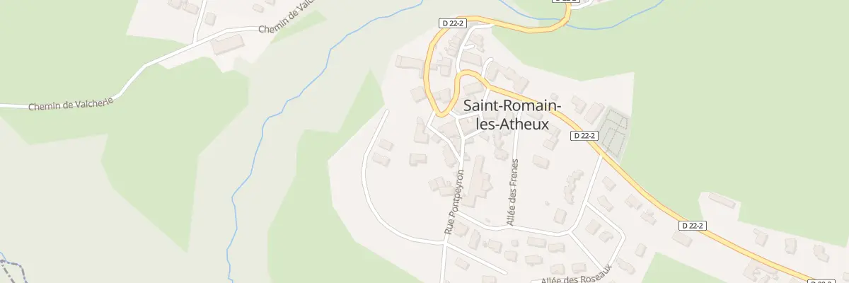 Plan du 47 Rue Sanbardou à Saint-Romain-les-Atheux