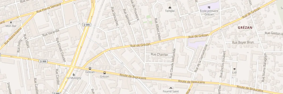 Plan du 24 Rue de Grézan à Nîmes