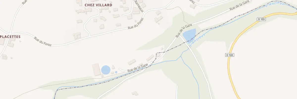 Plan du 5112 Chez Villard à Viricelles