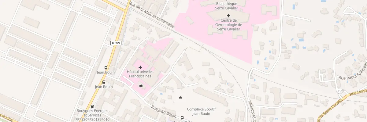 Plan du 113 All des Pins à Nîmes