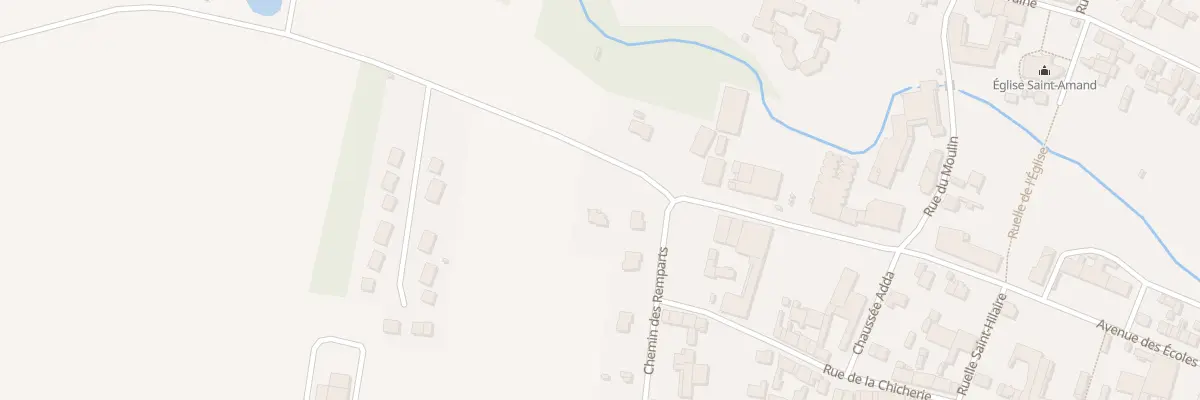 Plan du 1000 Av des Ecoles à Juniville