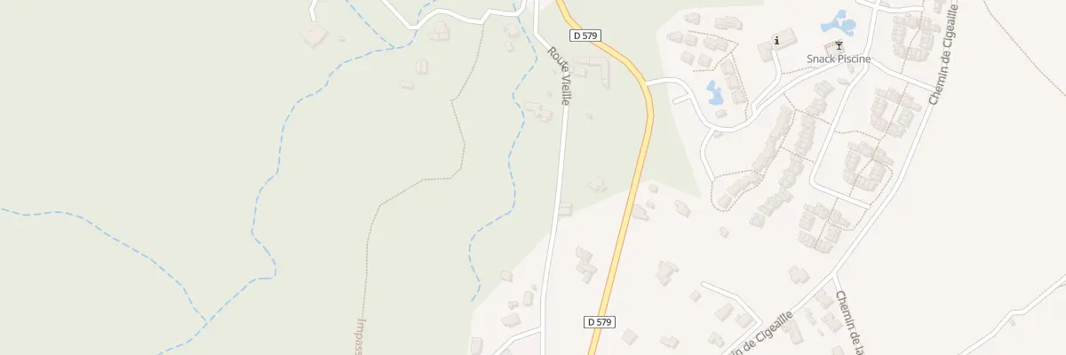 Plan du 250 Rte Vieille à Salavas