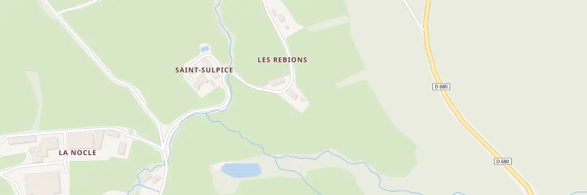 Plan du 5299 Les Rebions à Marmagne