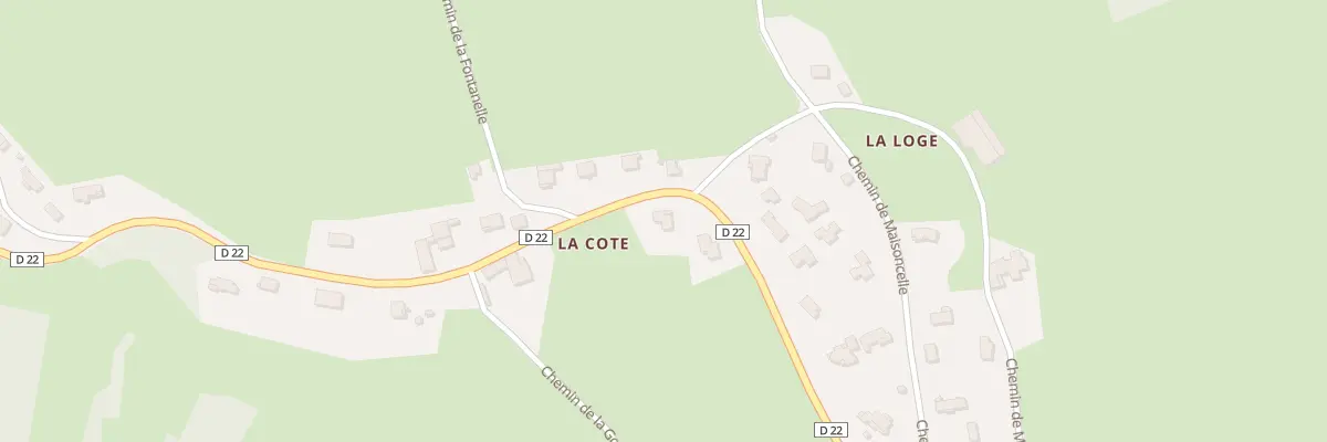 Plan du 647 Rte du Chambon Feugerolles à Saint-Romain-les-Atheux