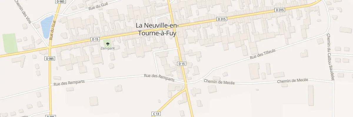 Plan du 10 Rue du Moulin à La Neuville-en-Tourne-à-Fuy