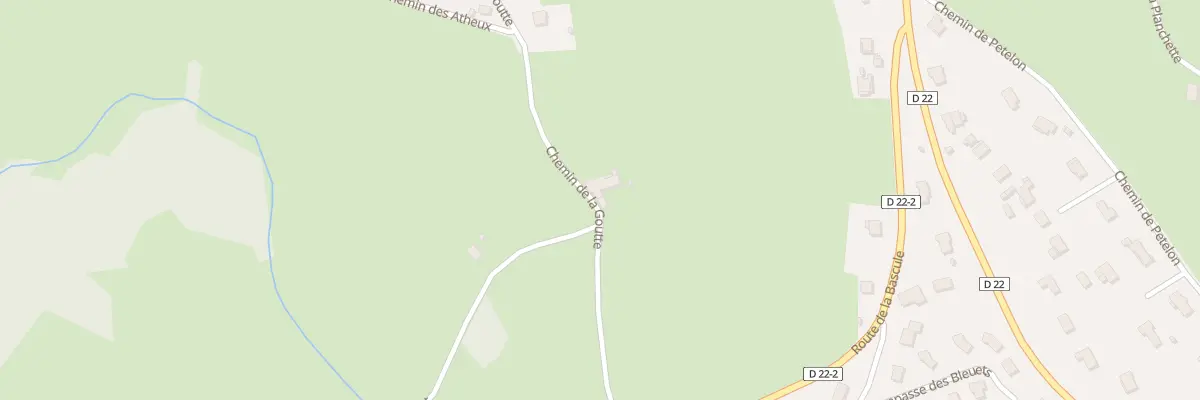 Plan du 270 Che de la Goutte à Saint-Romain-les-Atheux