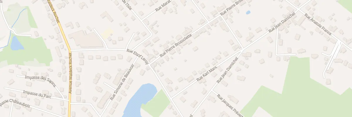 Plan du 33 Rue Pierre Brossolette à Saint-Vallier