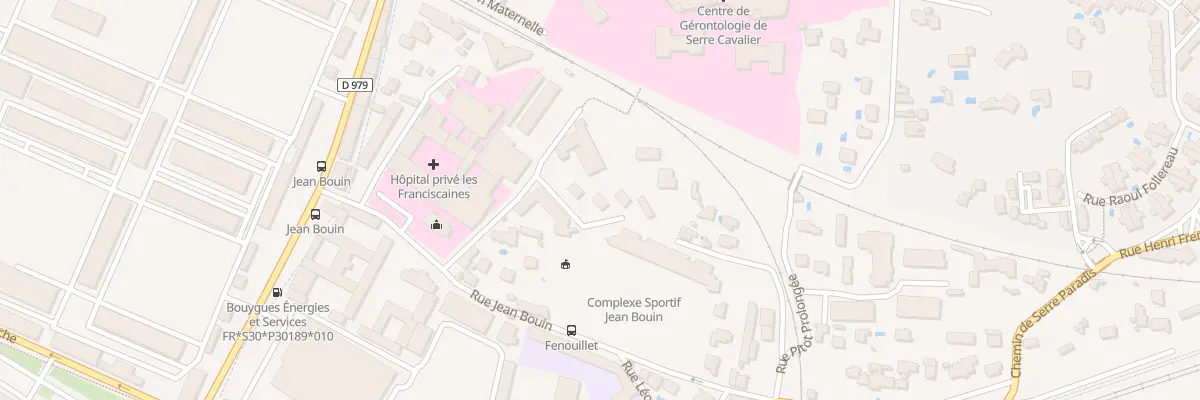 Plan du 161 All des Pins à Nîmes