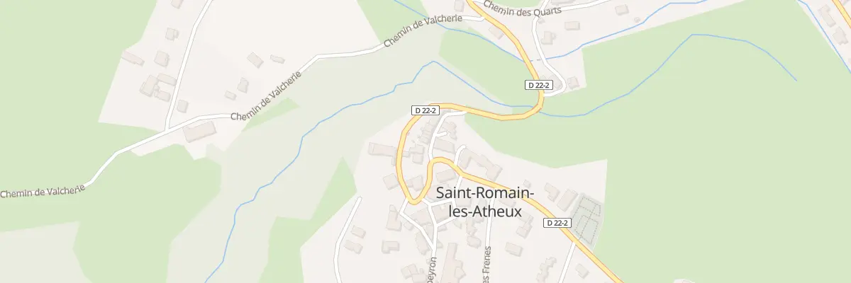 Plan du 3 Rue de la Scie à Saint-Romain-les-Atheux