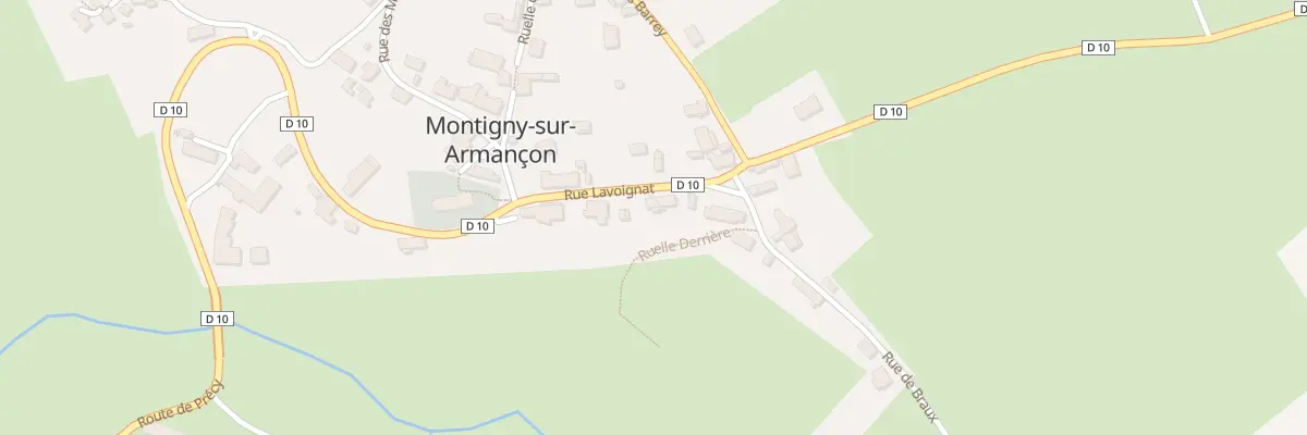 Plan du 6 Rue Lavoignat à Montigny-sur-Armançon