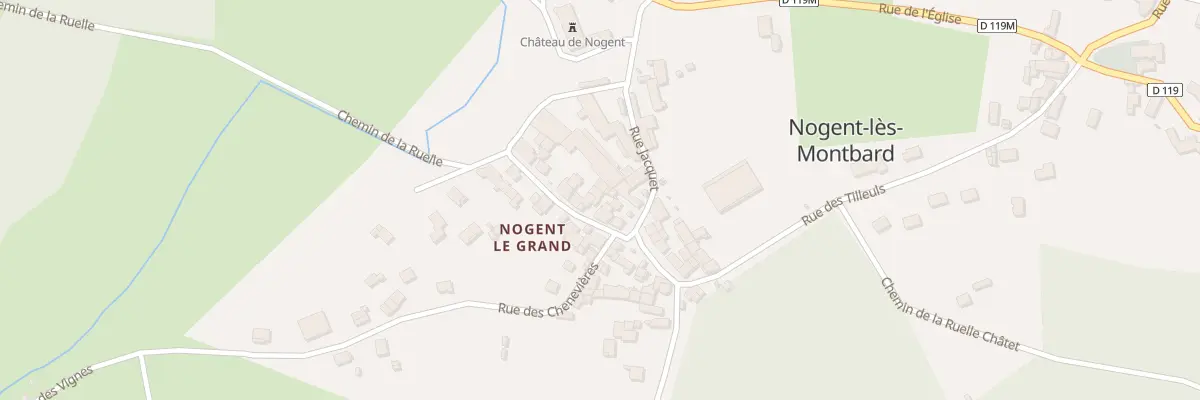 Plan du 12 Rue Sardin à Nogent-lès-Montbard