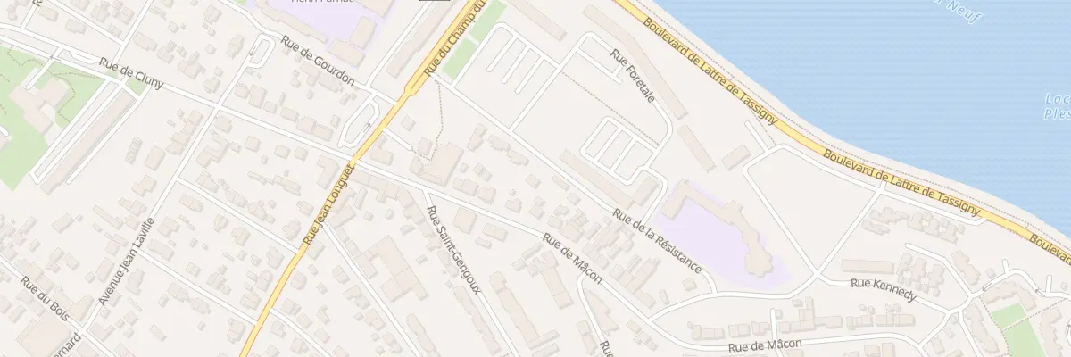 Plan du 13A Rue de Macon à Montceau-les-Mines