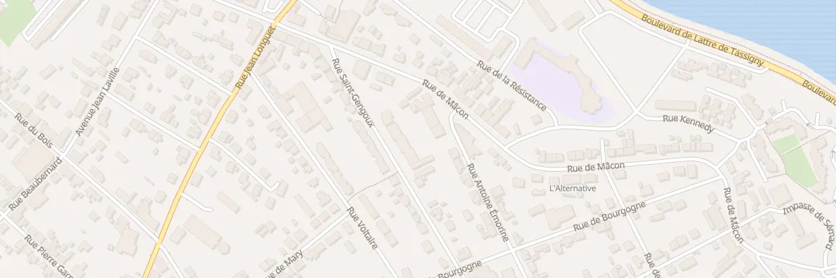 Plan du 6 Rue Antoine Emorine à Montceau-les-Mines