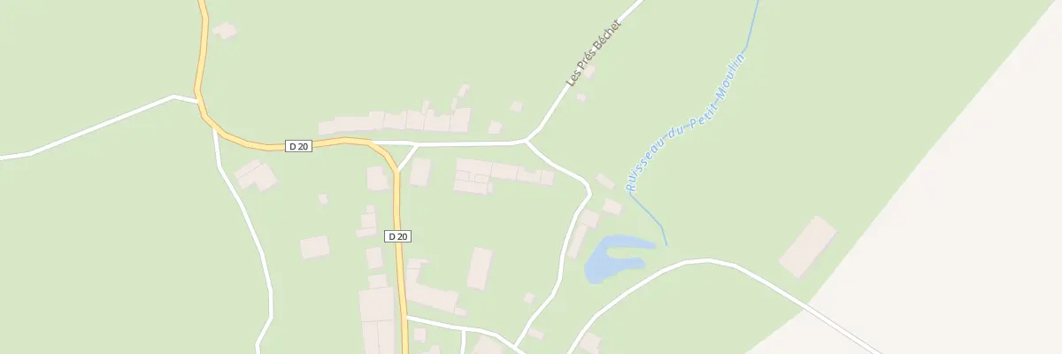 Plan du 4 Rue du Ponciaux à Girondelle