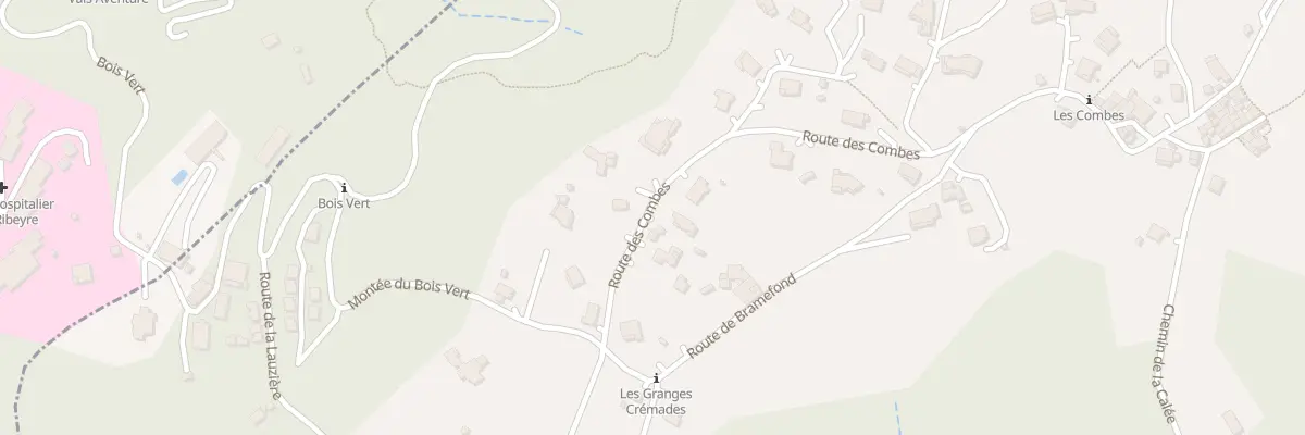 Plan du 6070 La Grange Cremade à Ucel