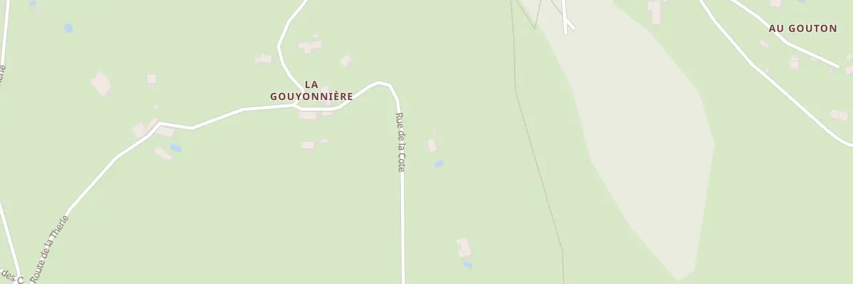 Plan du 900 Rue de la Cote à L’Étrat