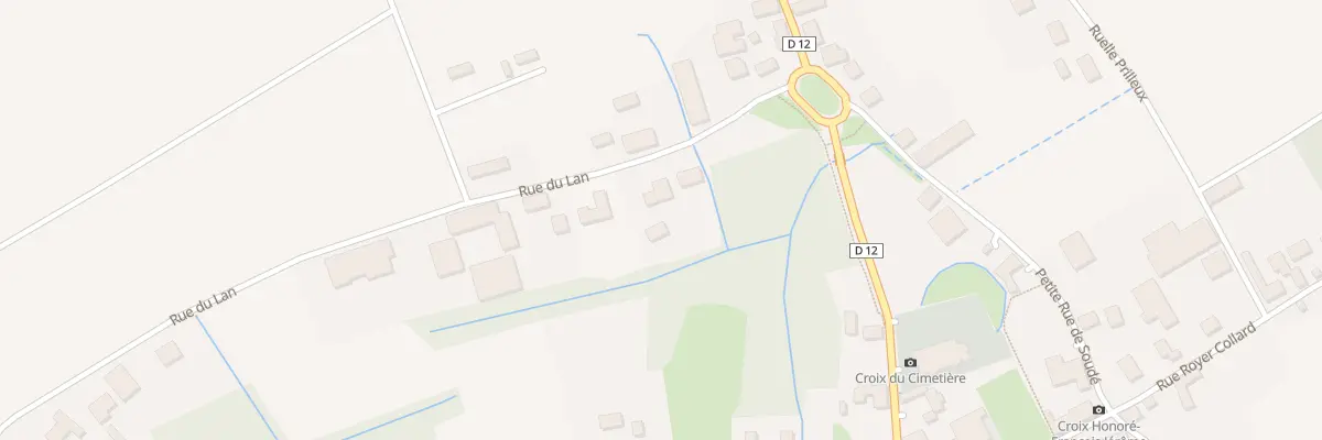 Plan du 3 Rue du Lan à Sompuis