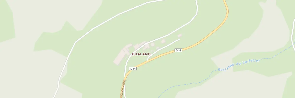 Plan du 5183 Chaland à Joux