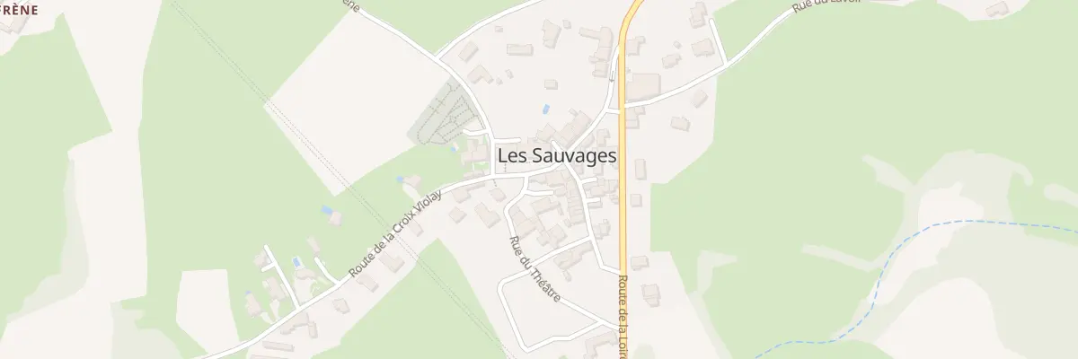 Plan du 5025 Le Bourg aux Sauvages