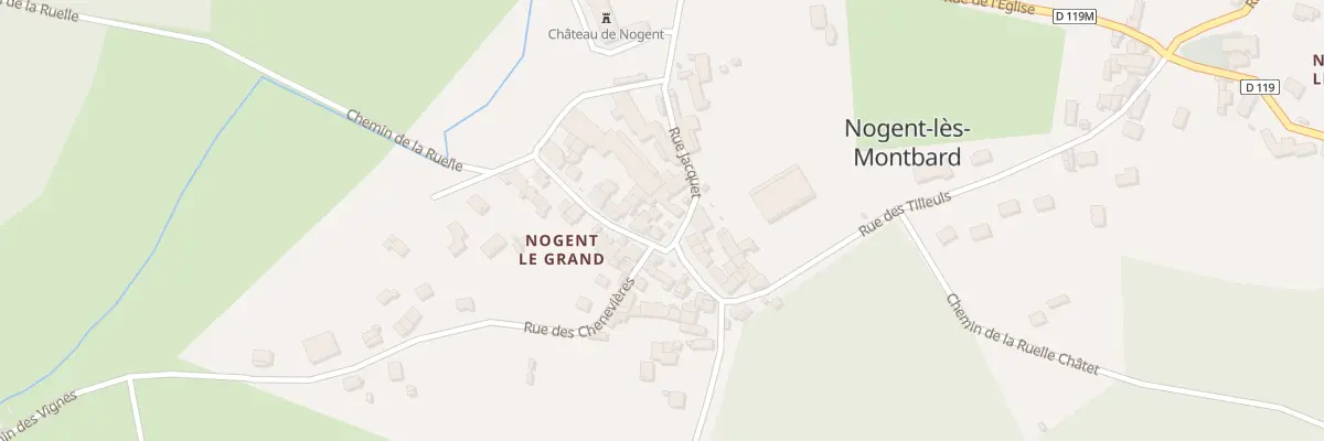 Plan du 4 Pl Saint Gengoulf à Nogent-lès-Montbard