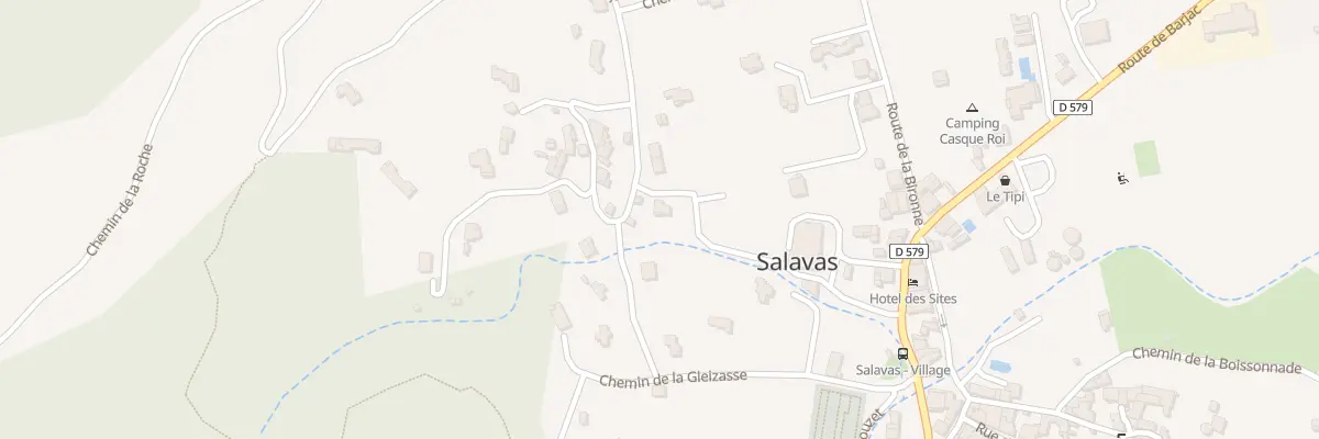 Plan du 5321 Voie Antonin le Pieux à Salavas