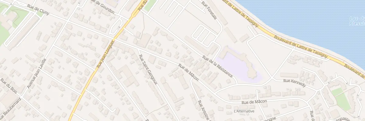 Plan du 17 Rue de Macon à Montceau-les-Mines